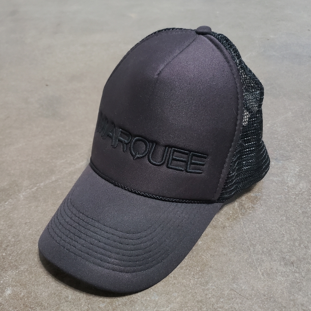 Black | MARQUEE | Classic Trucker Hat